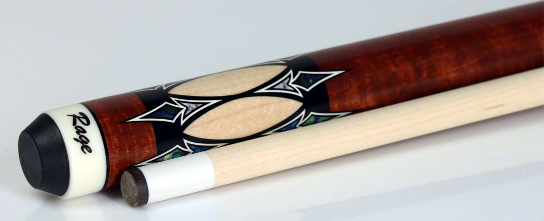 Rage Brown 6 Point Graphic Pool Cue - RG218 - Image 3