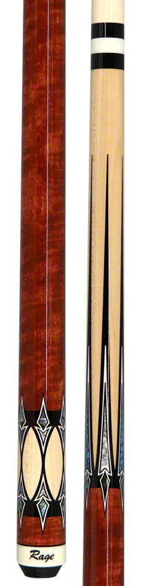 Rage Brown 6 Point Graphic Pool Cue - RG218 - Image 5