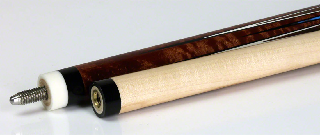 Rage 12 Point Graphic Brown/ Turquoise Pool Cue - RG220 - Image 4