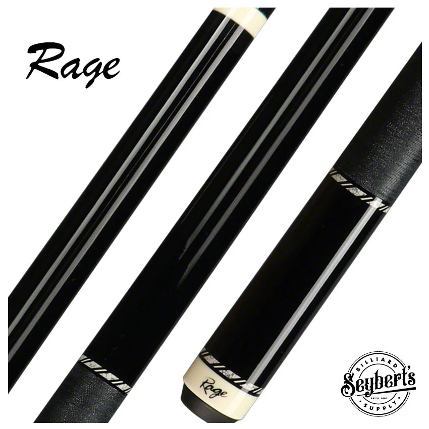 Rage Black Pool Cue - RGC5