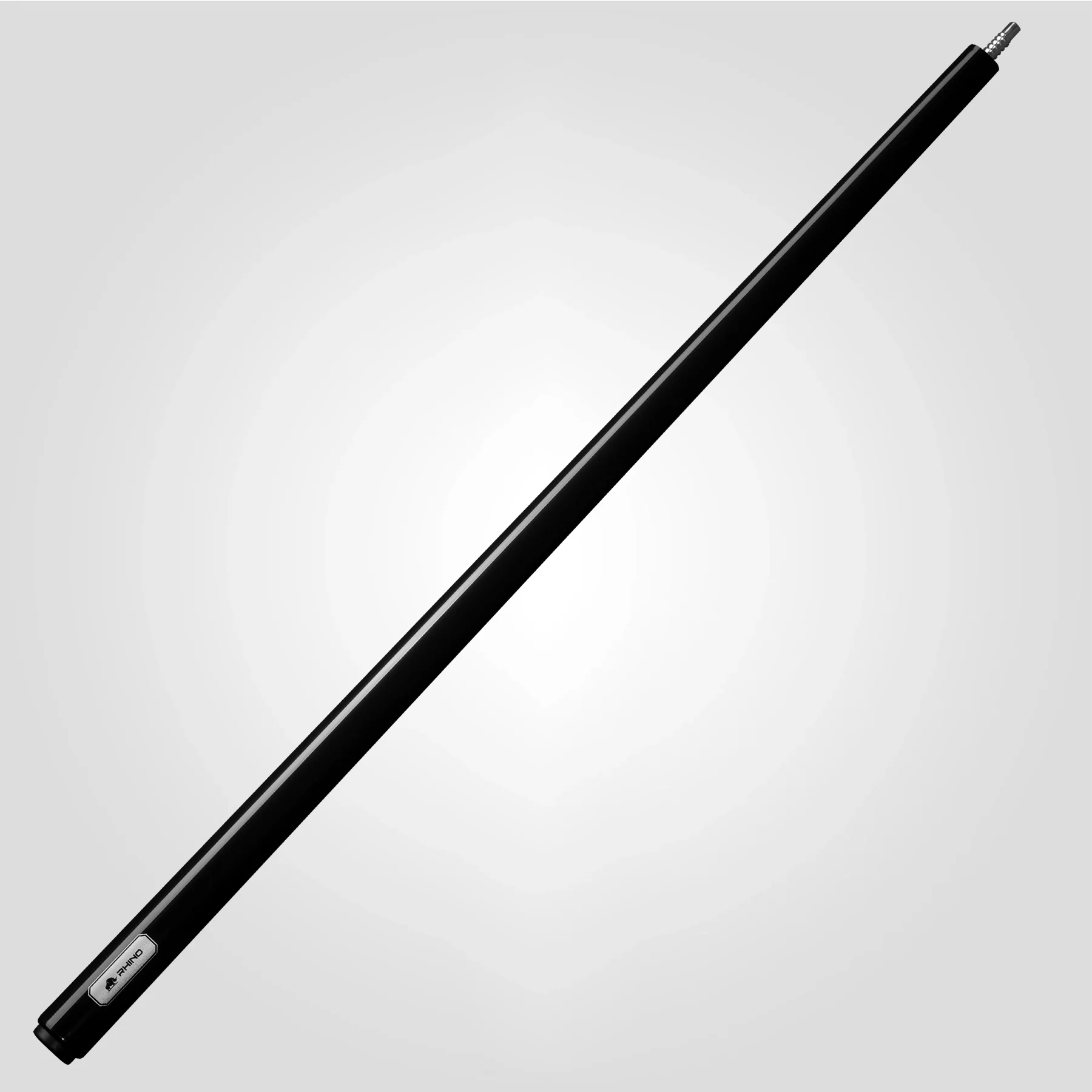Rhino Luminax Series Jet Black No Wrap Pool Cue - RCLUMNWBK125 - Image 2