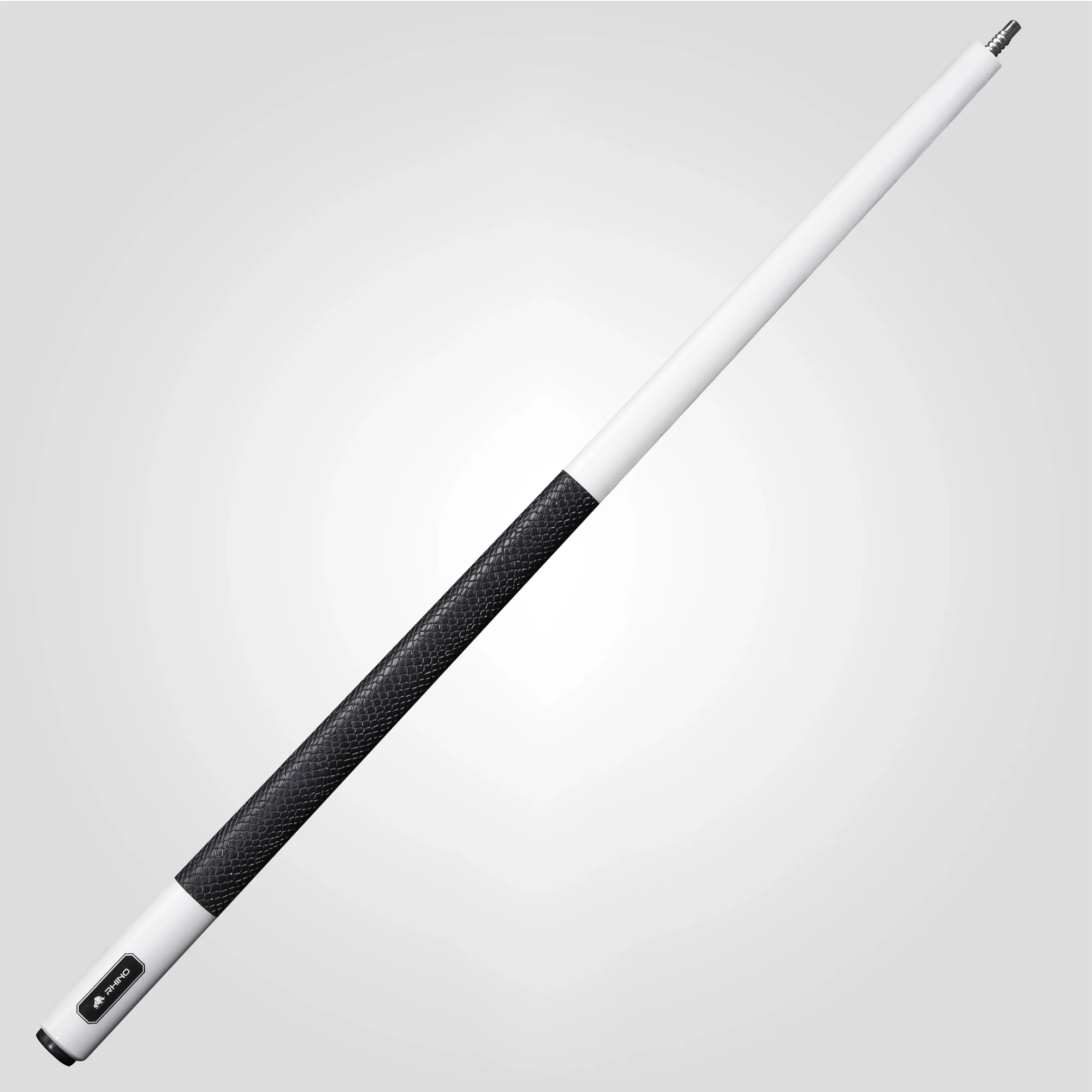 Rhino Luminax Series Pearl White Pool Cue with Sport Wrap - RCLUMSWWH125 - Image 2