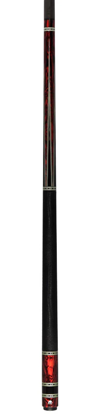Rhino Retro Series Cocobolo Graphic Carbon Pool Cue with Embossed Lizard Wrap - Image 9