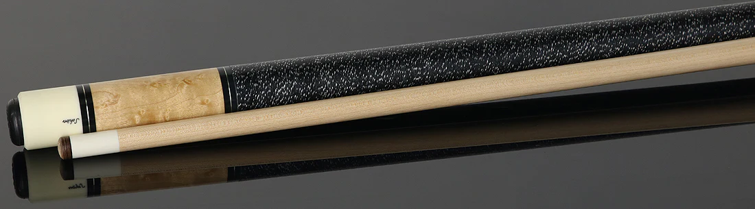 Schon STL Series Dark Stained Forearm with Light Stained Butt Sleeve Pool Cue - Image 3
