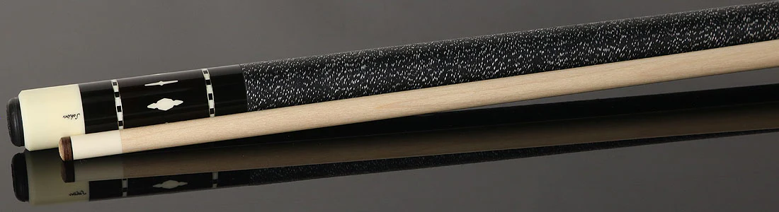 Schon STL Series Black Butt Cap Pool Cue - STL11BK - Image 3