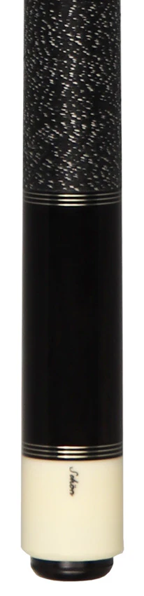 Schon STL Series Gray Stained with Red Points Pool Cue - STL6GYRD - Image 2