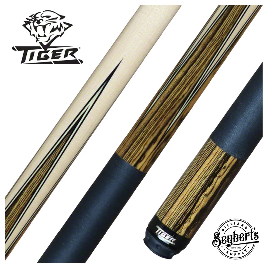 Tiger Traveler Performance Series Cue W/ Linen Wrap - TH-2W