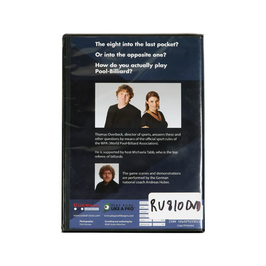 The Official Billiard Rules of 8 and 10 Ball DVD - Image 2