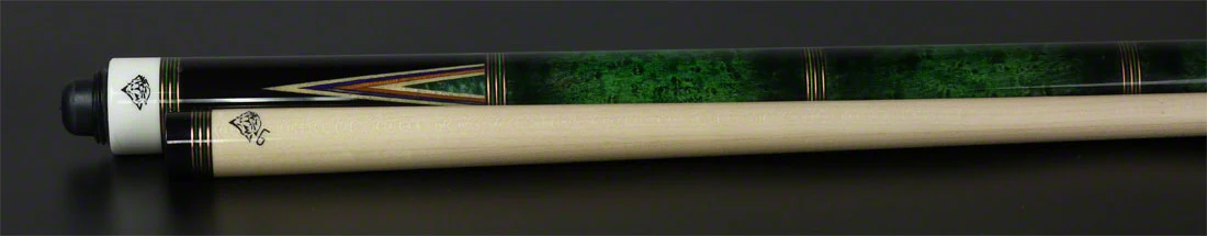 Tiger Custom One Of a Kind Green HD-Series Play Cue - TIGERCUSTOM1 - Image 4