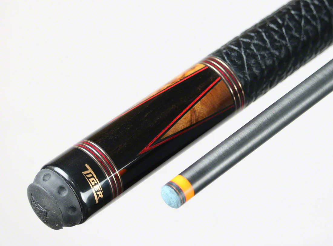 Tiger High Performance Series Cue - Red W/ Leather Wrap - HD-2RW - Image 5