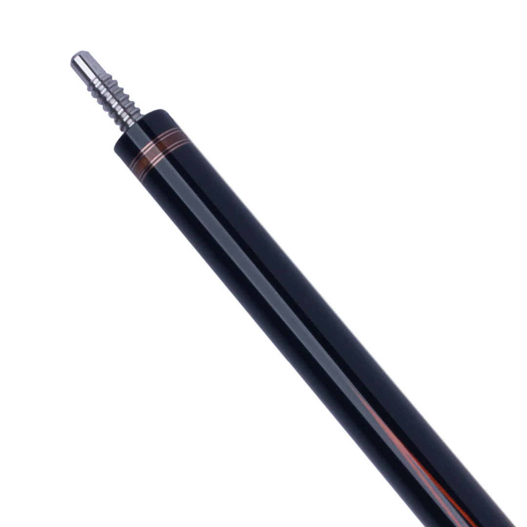 Tiger LX8 Ebony and Amboyna Burl Pool Cue with Leather Weave Wrap - Image 3