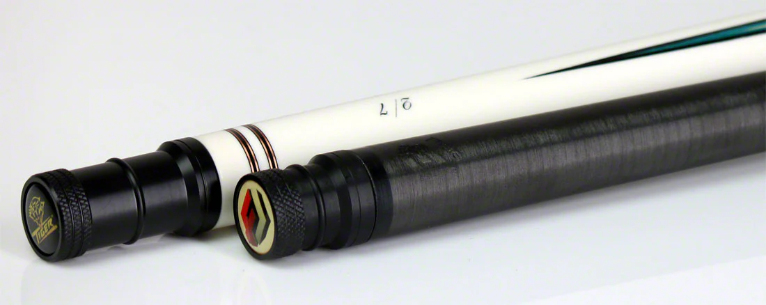 Tiger Limited Edition White Tiger Pool Cue - Fortis Pro Carbon Fiber Shaft And Tiger 1x1 Case - WT-1P - Image 8