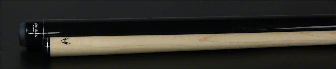 Valhalla Series VA101 Black Pool Cue No-Wrap - Image 2