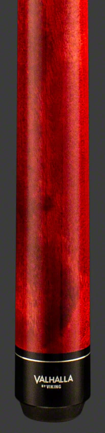 Valhalla Series VA104 Red Pool Cue No-Wrap - Image 2