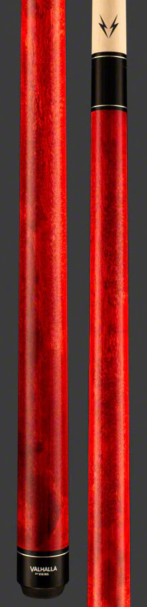 Valhalla Series VA104 Red Pool Cue No-Wrap - Image 3