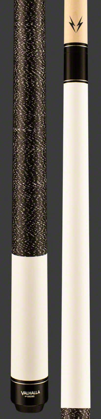 Valhalla Series VA118 White Pool Cue with Linen Wrap - Image 2