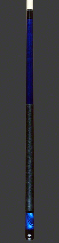 Viking Storm Series Ocean Blue Stained Blue Pearl Play Cue with STUNED Vikore Uni-Loc 12.5mm - ST0707STUNED - Image 6