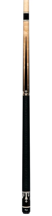 Viking Defender Series Maple with Ebony Points and White Pearl Chess Inlays Pool Cue - DF1200 - Image 6