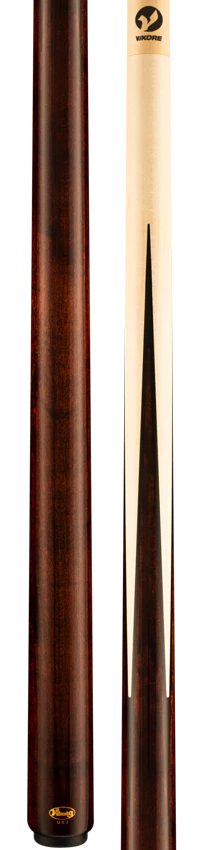 Viking Impero Series Coffee-Stained Maple with 4 Birdseye Maple Inlaid Points Play Cue - IM0205 - Image 3