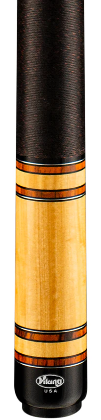 Viking IM0500 Impero Series Play Cue - Ceylon Satinwood with Cocobolo, and Birdseye Maple Rings - Image 2