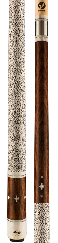 Viking Impero Series East Indian Rosewood with 15 White Premium Pearl Inlays Play Cue - IM0600 - Image 3