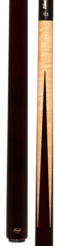 Viking Impero Series Coffee-Stained Maple with 4 Birdseye Maple Inlaid Points Play Cue with 12.5mm Siege Carbon Fiber Shaft - Image 3