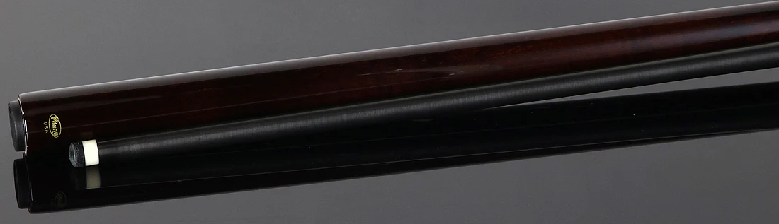 Viking Impero Series Coffee-Stained Maple with 4 Birdseye Maple Inlaid Points Play Cue with 12.5mm Siege Carbon Fiber Shaft - Image 5