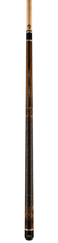 Viking Motore Series Rosewood with 116 Mirror and Black Inlays Play Cue - Image 4