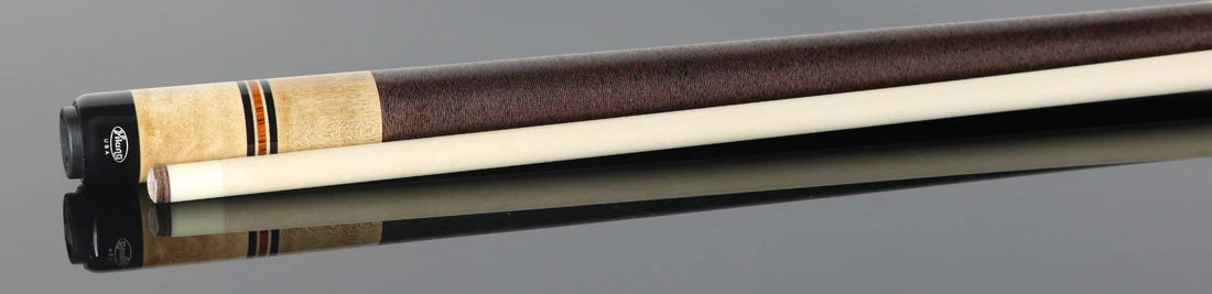 Viking Ovation Series Khaki-Stained Birdseye Play Cue with Vikore Shaft - OV0204 - Image 2