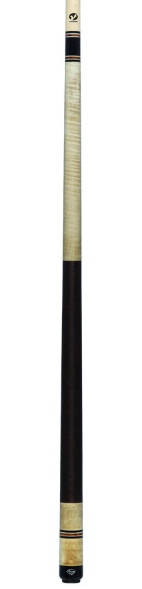 Viking Ovation Series Khaki-Stained Birdseye Play Cue with Vikore Shaft - OV0204 - Image 6
