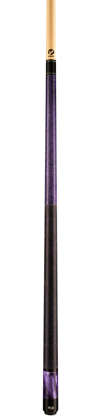 Viking Storm Series Concord-Stained Maple with Purple Premium Pearl Play Cue - ST0706 - Image 4
