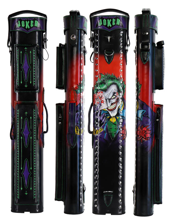 Volturi Custom Joker 4x8 Hard Pool Cue Case - VCJOKER4X8 - Image 2
