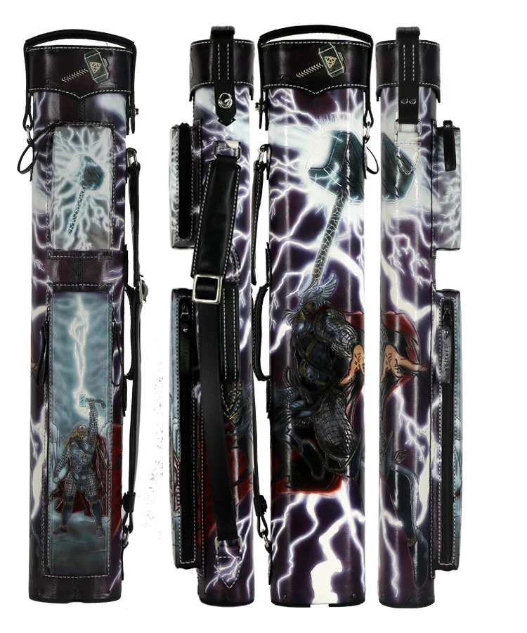 Volturi Custom Thor 4x8 Hard Pool Cue Case - VCTHOR4X8 - Image 2